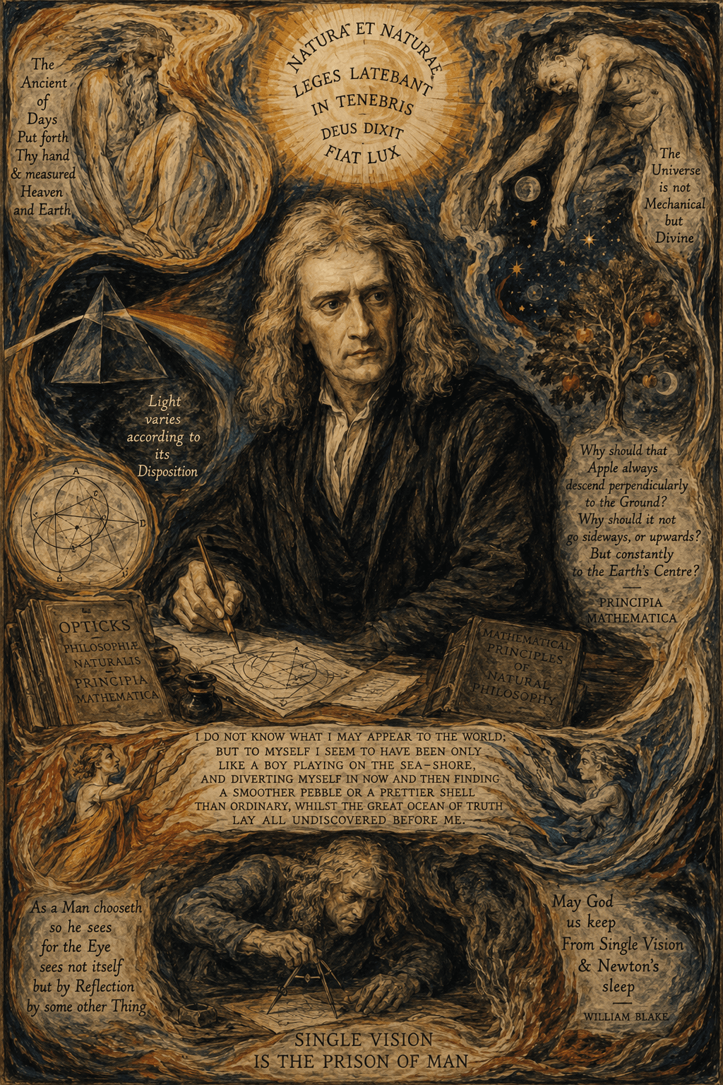 Portrait of Isaac Newton