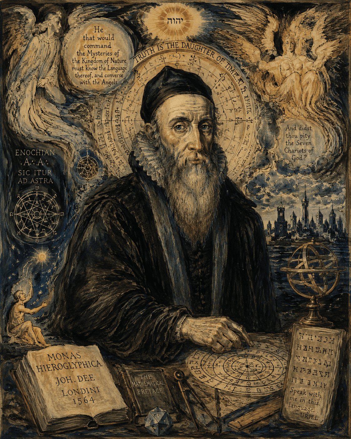 Portrait of John Dee